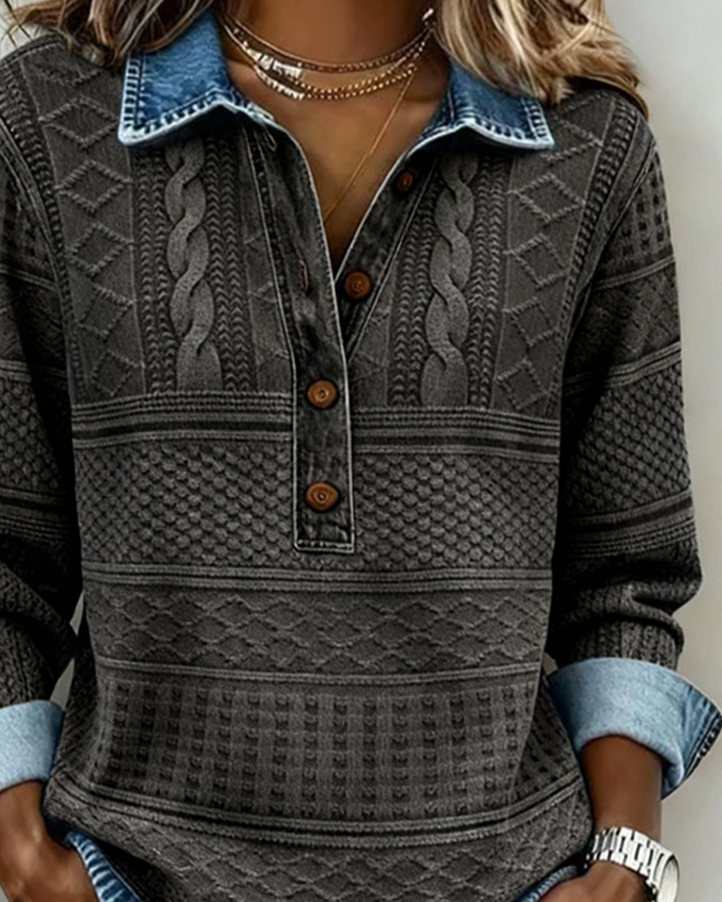 Orlissey | Camisa con botones y textura
