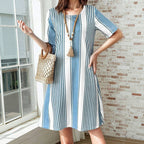 Zulvek™ | Vestido informal a rayas