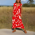 Zunil™ | Vestido fluido con escote en V para Mujer