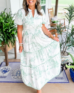 Eliza | Maxi vestido clásico de toile