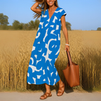 Zunil™ | Vestido fluido con escote en V para Mujer