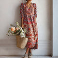 Kavros™ | Vestido de estilo étnico vintage