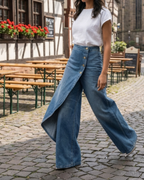 Quenira™ | Pantalones de Mezclilla Envolventes con Ajuste Favorecedor