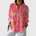 Thalene™ | Blusa ligera y colorida con estampado
