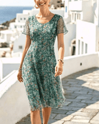 Elyn™ | Vestido de corte en A de la colección BlossomLine de Florielle