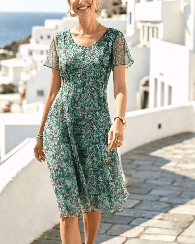 Elyn™ | Vestido de corte en A de la colección BlossomLine de Florielle