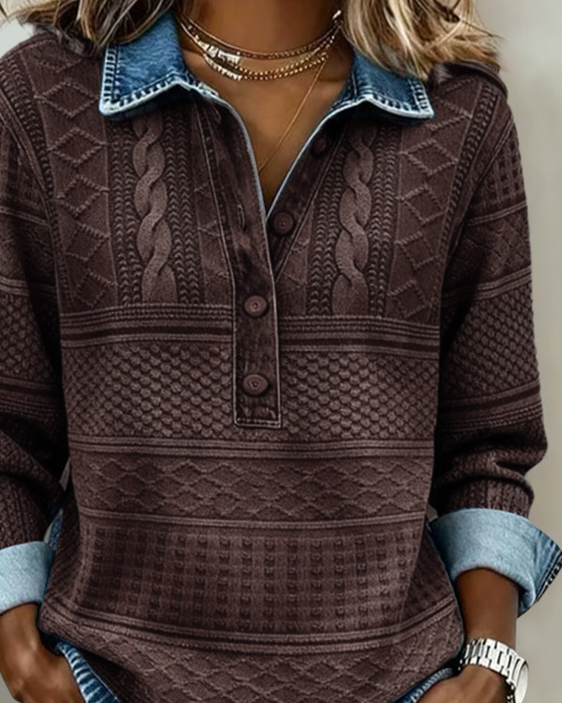 Orlissey | Camisa con botones y textura