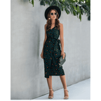 Vestido largo bohemio oscuro