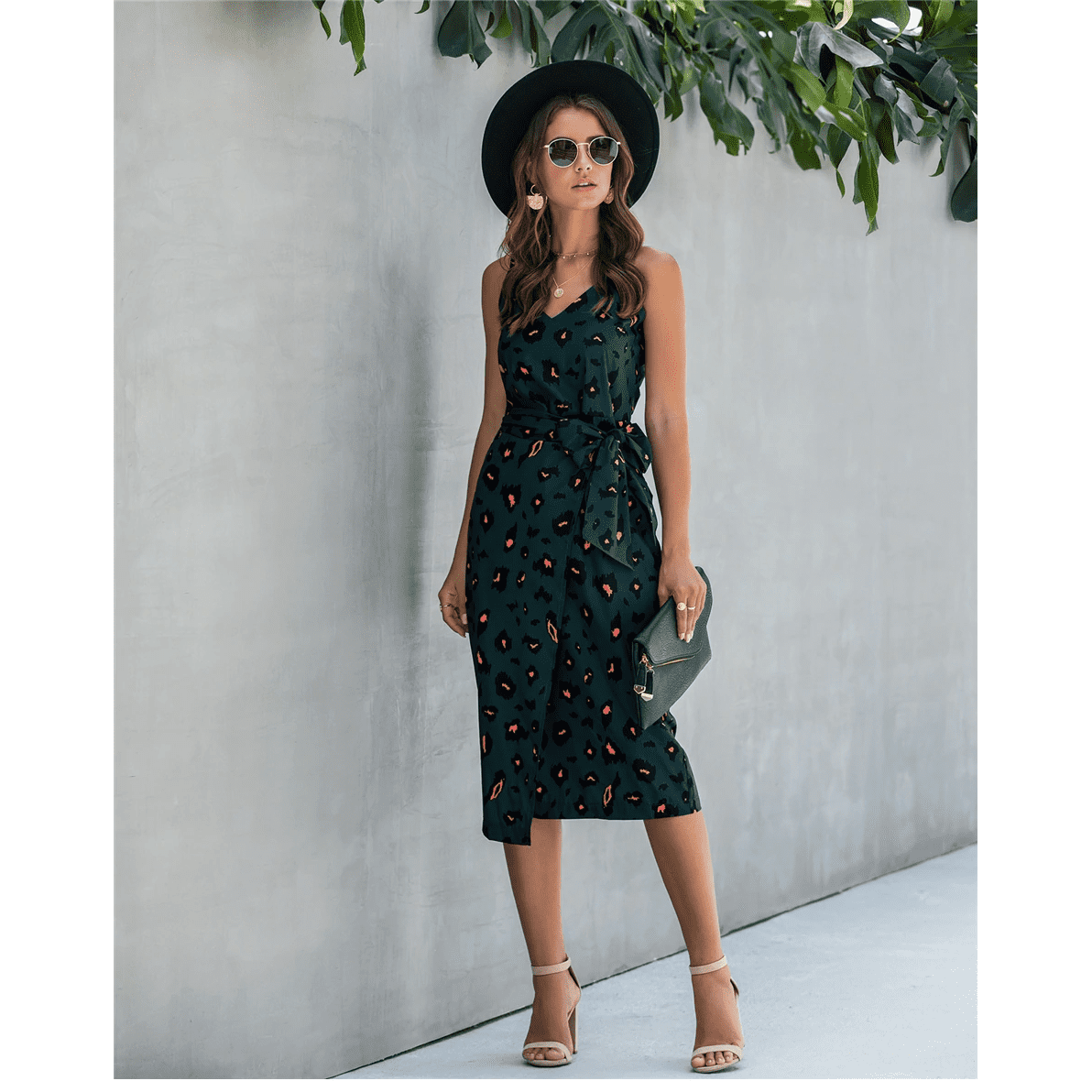 Vestido largo bohemio oscuro