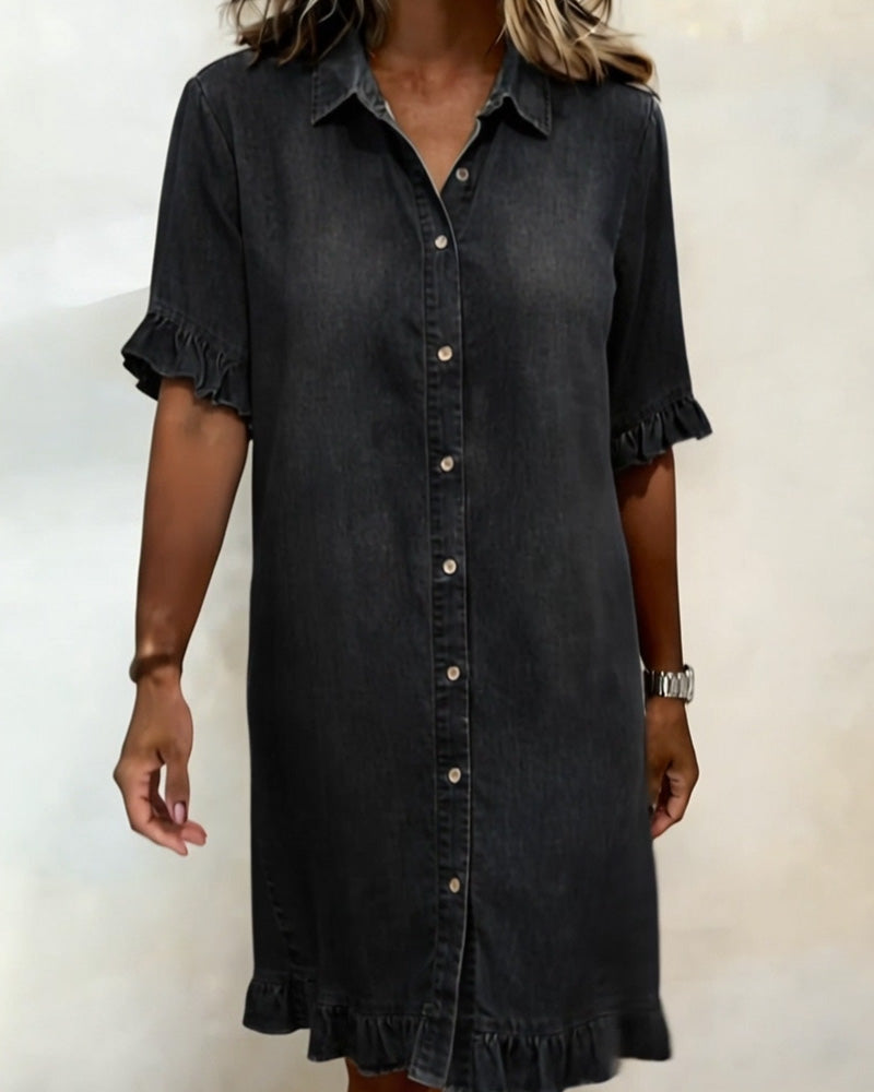 Kirella | Vestido camisero con botones en la parte delantera