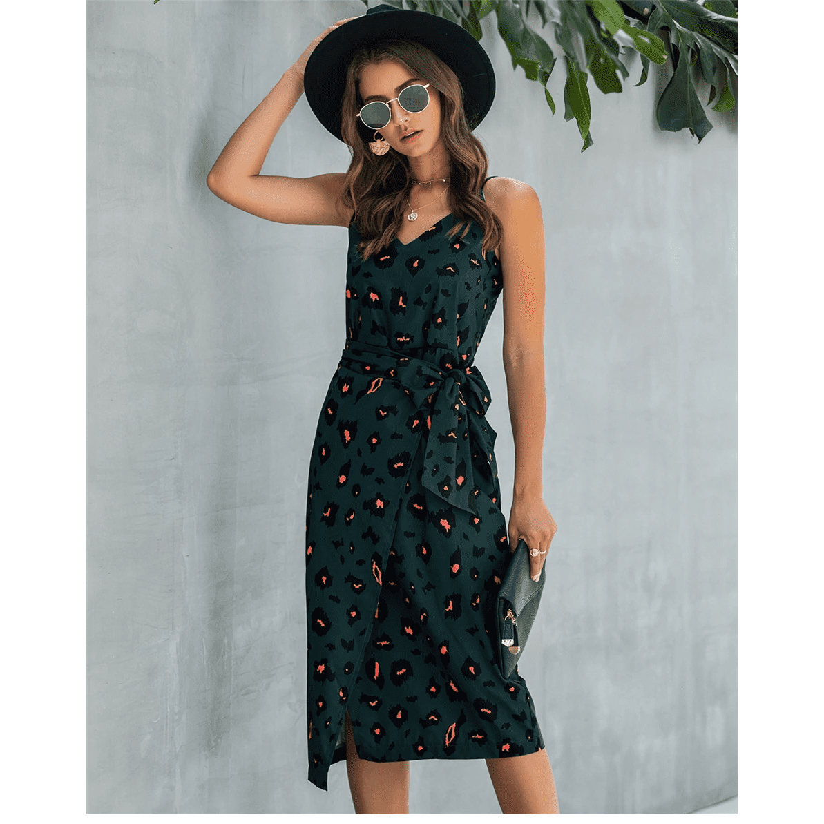 Vestido largo bohemio oscuro