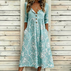 Melyris™ | Vestido con estampado floral vintage