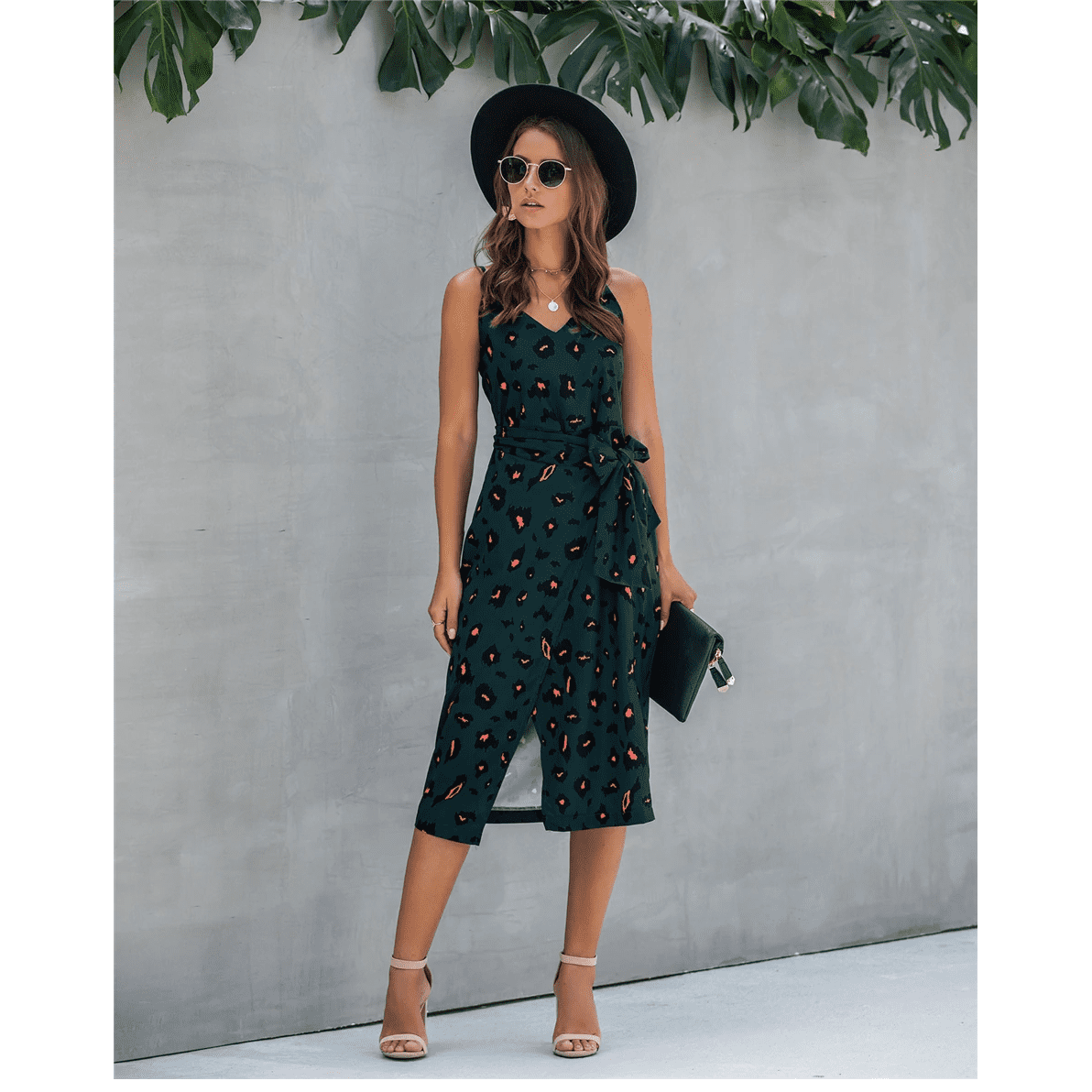 Vestido largo bohemio oscuro