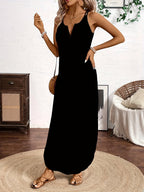 Sailor™ | Vestido Midi de Tirantes con Escote en V y Estilo Relajado