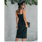 Vestido largo bohemio oscuro