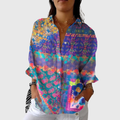 Zyle™ | Blusa ligera y colorida con estampado