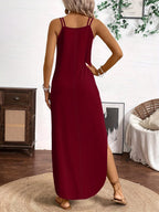 Sailor™ | Vestido Midi de Tirantes con Escote en V y Estilo Relajado