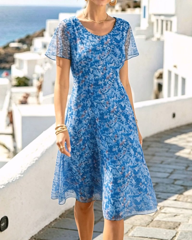 Elyn™ | Vestido de corte en A de la colección BlossomLine de Florielle