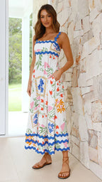 Izar™ |  Fresco de Estampado Colorido
