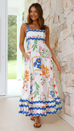 Izar™ |  Fresco de Estampado Colorido