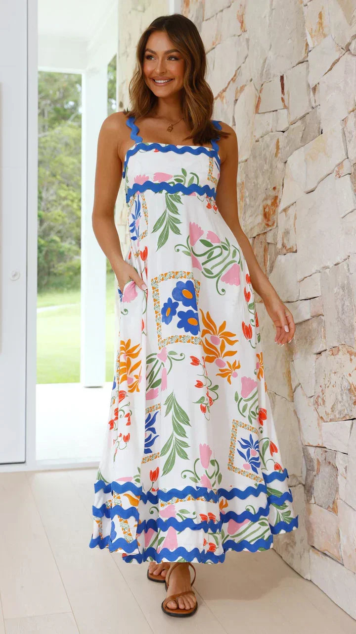 Izar™ |  Fresco de Estampado Colorido