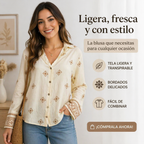 Root™ | Blusa Elegante Con Estampado Moderno