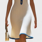 Mavros™ | Elegante vestido midi con falda sirena para Mujer