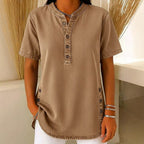 Xeni™ | Camiseta vaquera informal y transpirable para mujer ✨