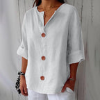 Piera | Blusa de lino ligera