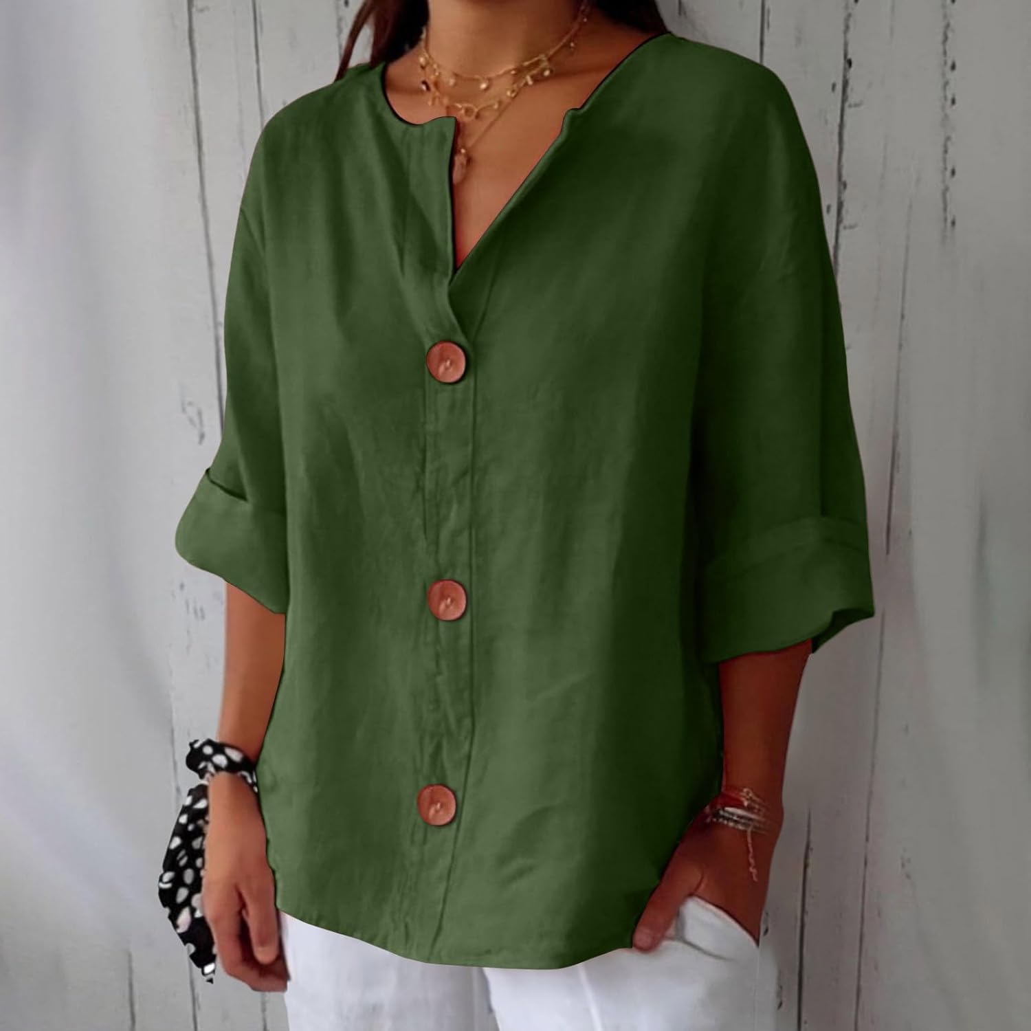 Piera | Blusa de lino ligera
