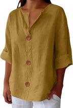 Piera | Blusa de lino ligera