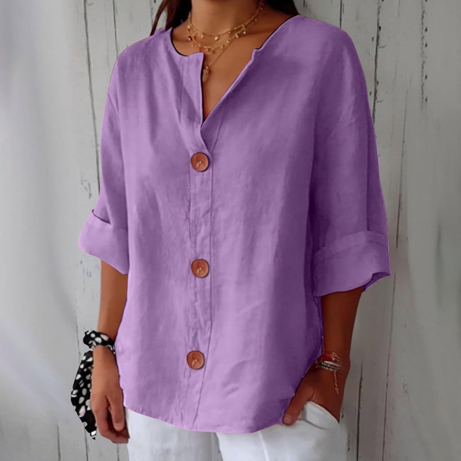 Piera | Blusa de lino ligera