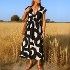Zunil™ | Vestido fluido con escote en V para Mujer