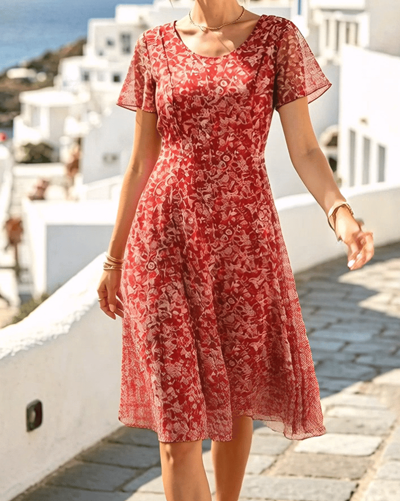 Elyn™ | Vestido de corte en A de la colección BlossomLine de Florielle
