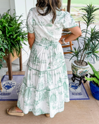 Eliza | Maxi vestido clásico de toile