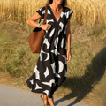 Zunil™ | Vestido fluido con escote en V para Mujer