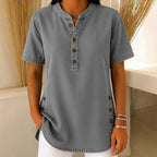 Xeni™ | Camiseta vaquera informal y transpirable para mujer ✨