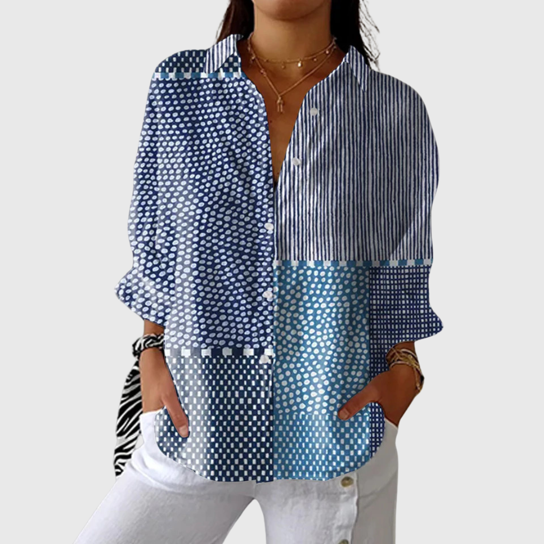 Kaelen™ | Blusa ligera y colorida con estampado