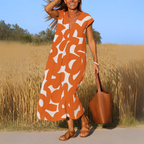 Zunil™ | Vestido fluido con escote en V para Mujer