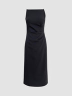 Kaelix™ | Vestido midi con cuello barco