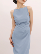 Kaelix™ | Vestido midi con cuello barco