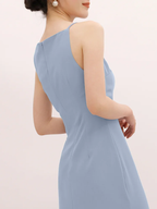 Kaelix™ | Vestido midi con cuello barco