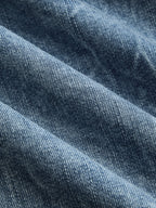 Myren™ | Vestido midi de denim con cuello anudado