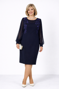 Senara™ | Vestido Escote Suave con Bordado