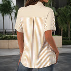Thalessa™ | Jersey vintage a rayas