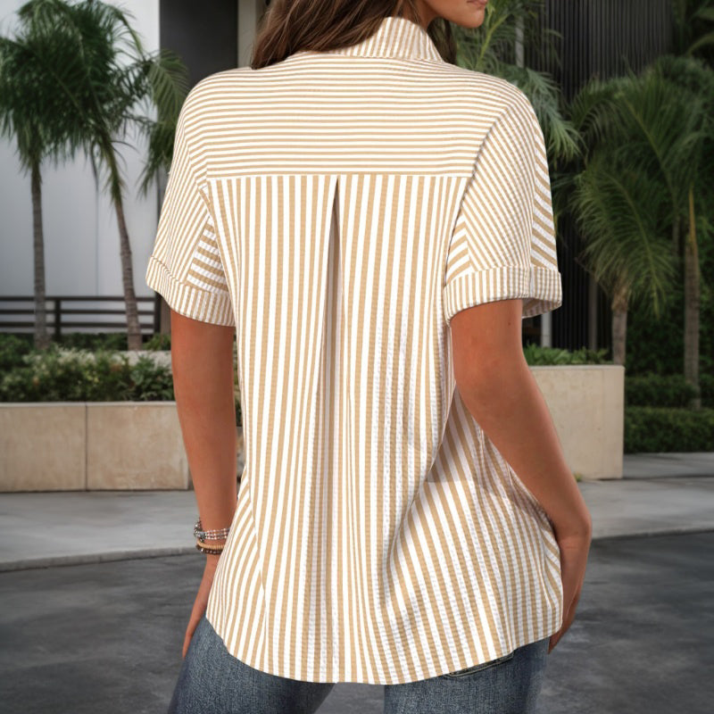 Thalessa™ | Jersey vintage a rayas