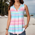 Ione™ | Camiseta sin mangas con degradado informal