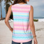 Ione™ | Camiseta sin mangas con degradado informal