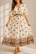 Juna™ | Vestido Elegante Con Estampado Moderno