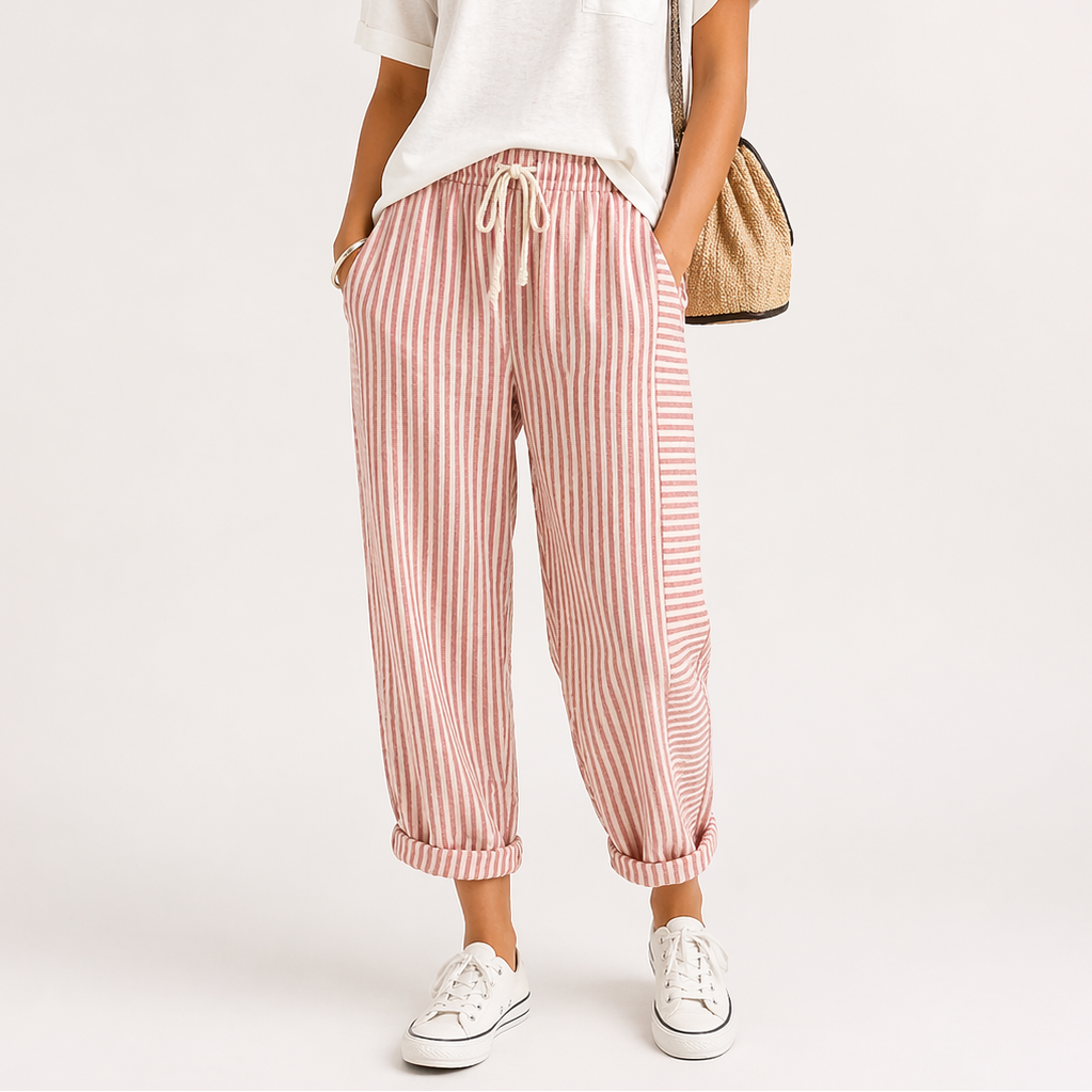 Luma™ | Pantalones de Algodón y Lino Transpirables